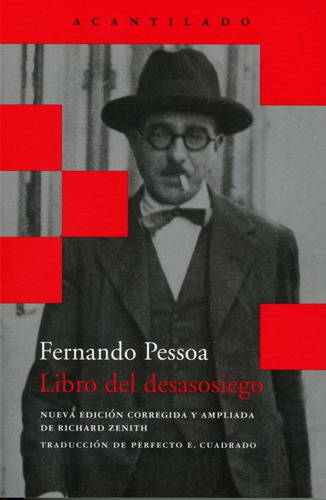 Libro Del Desasosiego - Pessoa, Fernando