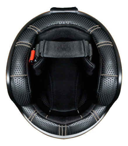 Casco Moto Abierto Vertigo Vintage Scrash. Gravedad X