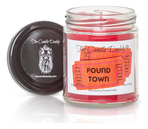 Dos Boletos Para Pound Town - Strawberry Pound Cake Scened -