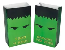 Comprar Bolsas Golosineras Personalizadas X 10 Hulk