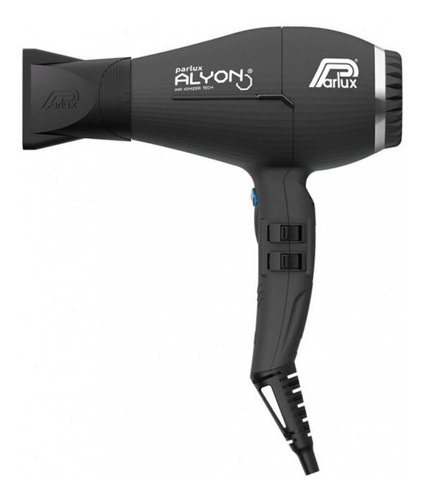 Secador de cabelo Parlux Alyon Air Ionizer Tech preto 220V