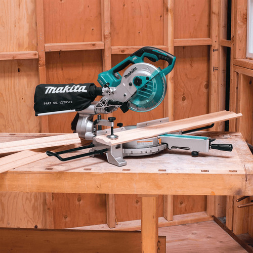 Serra Esquadria Telesco Makita 190mm Com 1 Bat 18v