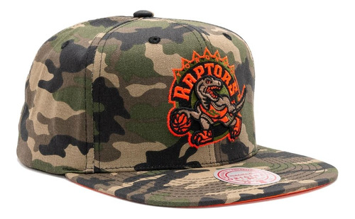 Gorra Mitchell & Ness Toronto Raptors Neon Camo Pop Basquetb