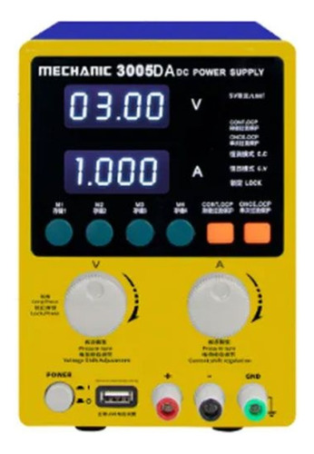 Fuente De Alimentacion M3005d+ Mechanic + 30v 5a Dc