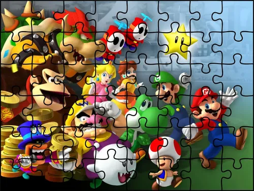Rompecabezas Mario Bros 48 Piezas Modelo 2 | Cuotas sin interés