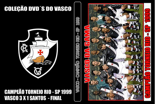 Dvd Vasco Da Gama Campeão Rio Sp 1999 - 2 Jogos Da Final
