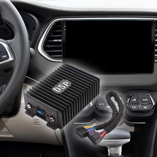 Amplificador De Coche Dsp, , Entrada De Bajo Nivel,
