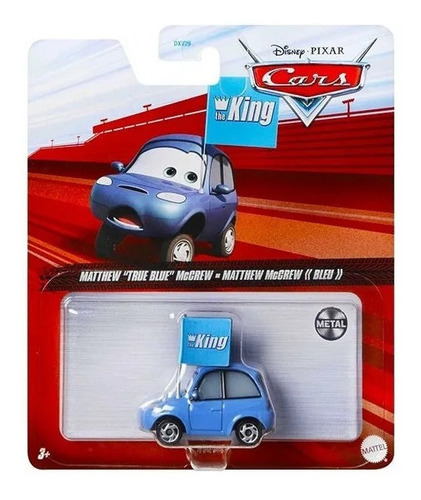 Auto Cars Matthew True Blue Mccrew Disney Pixar - Mattel
