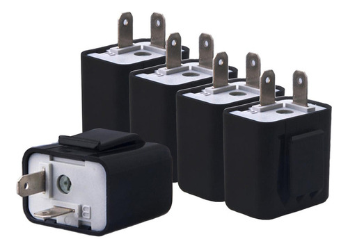 12v 2 Pin Frecuencia Ajustable Flasher Relé Intermitente