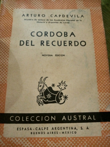 Córdoba Del Recuerdo/ Arturo Capdevila