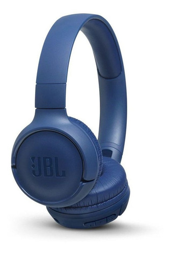 Fone De Ouvido Bluetooth C/ Microfone Jbl Tune 500 Bt Azul