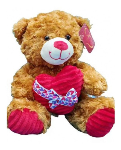 Peluche Oso Enamorado 33cm San Valentin Amor Corazon 2