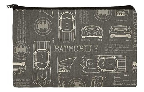 Batman Batmobile Diseño Del Plano Pluma Del Lápiz Organizado