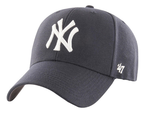 Gorra 47 Brand New York Yankees Unisex Logo Bordado Negro