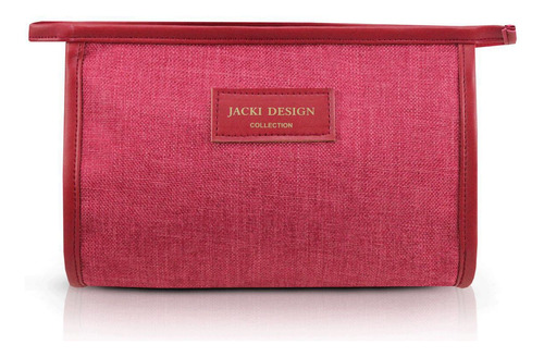 Necessaire Envelope Beyou Em Poliéster Vermelho Jacki Design