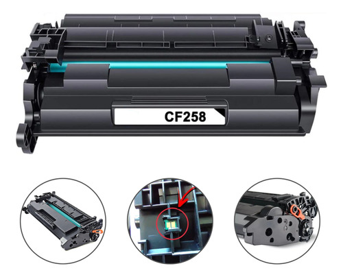 Toner Compatível Com Hp M428dw M404dw / 258x Cf258x Com Chip