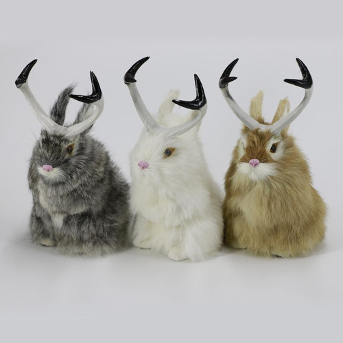 Paquete De 3 Conejos De Pascua De Juguete, Conejos De