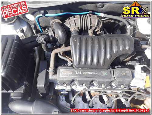 Imagem 7 de 8 de Sucata Chevrolet Agile Ltz 1.4 Mpfi Flex 2014 Peças