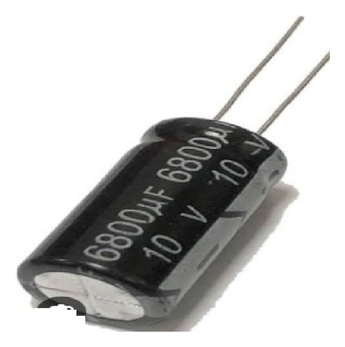 Capacitor Condensador Electrolítico 6800uf 6.3v Usado 100%ok (Usado)