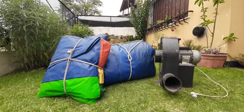 Castillo Y Tobogán Inflable Con Motor