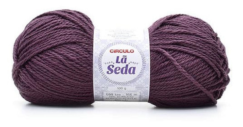 Lã Seda Círculo 100g - Acrílico E Lã Natural  Cor 6434