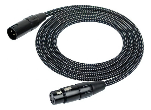 Cable Kirlin Mw470-10 Microfono Xlr Hembra Macho 10 Metros