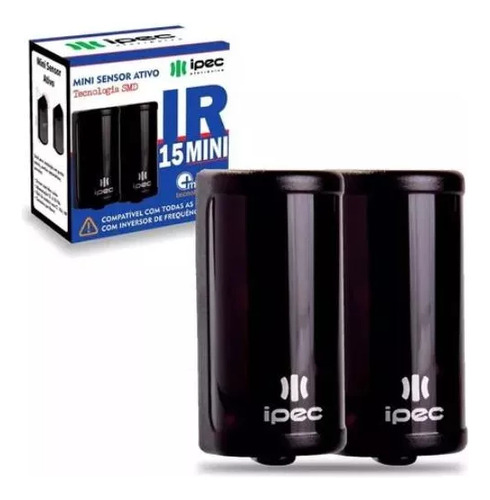 Sensor Anti-esmagamento Fotocélula Ir 15 Mini Digital - Ipec