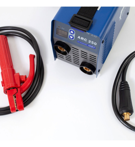Soldadora Inverter 2en1 Electrodo Y Tig 200amp Pampa Color Azul