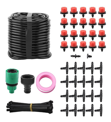Kit De Riego De Agua, Sistema De Microgoteo De 20 M, Automát
