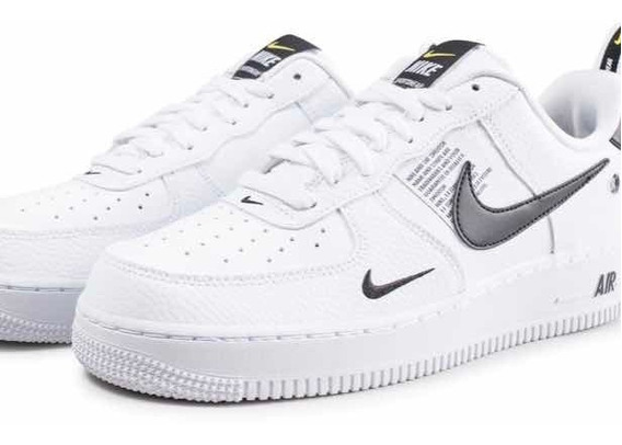 tenis air force one blancos con negro