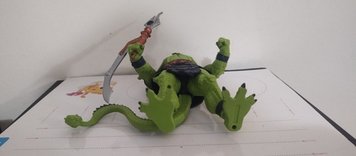 Whilplash Heman 200x Hombre Lagarto Mattel 2002 (Usado)