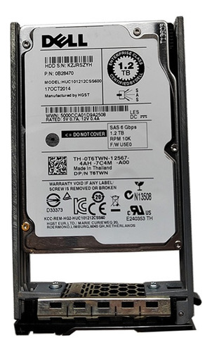 Huc101212css600 1.2t 2.5 10k Sas 0t6twn Para Servidor