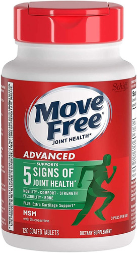  Move Free  Advanced Plus Msm Con Glucosamina Y Condroitina,