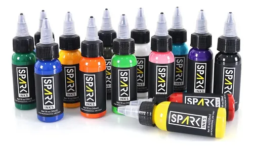 Pigmento Tinta Tattoo Spark Ink 0.5oz (15ml.) Green