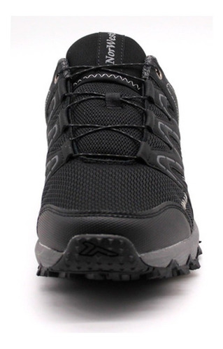 Zapatilla Norwest Hombre Confort Run Negro