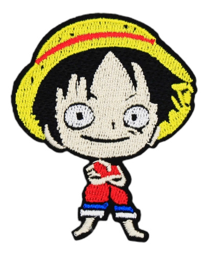 Parche Luffy De One Piece - Anime - Adherible - Alta Calidad