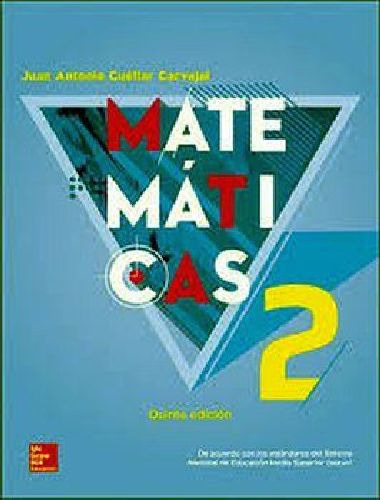 Matemáticas 2 5ed. Bach. S.cuéllar -solo Libro-