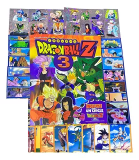 Album Dragon Ball Z 3 Saga Androides Cell Coleccion Completa