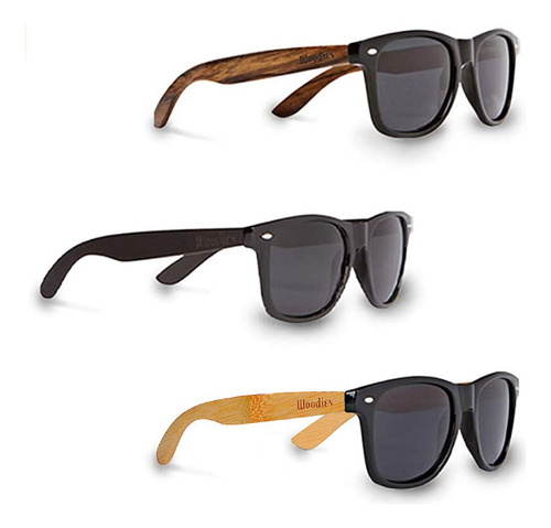 Woodies Tres Lentes De Sol Polarizados A Granel | Gafas De S