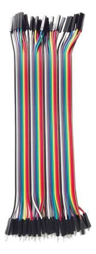 6 Line 40 Unids Multicolor Wire 40pin A , Breadboard Cables