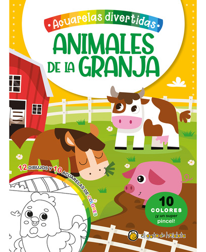 Libro Animales De La Granja (acuarelas)