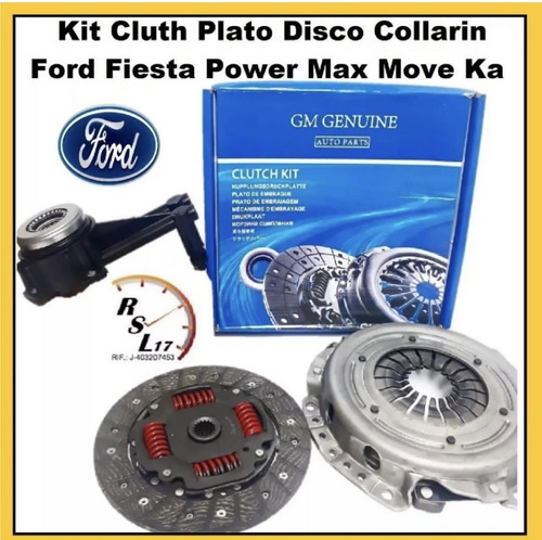 Kit De Cluth Ford Fiesta Power Max Move Ka Ecosport 1.6