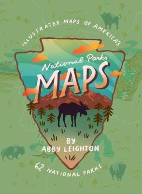 Libro National Parks Maps : Illustrated Maps Of America's...