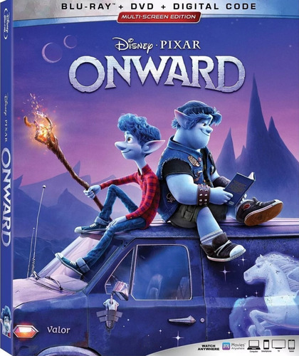 Blu-ray + Dvd Onward / Unidos