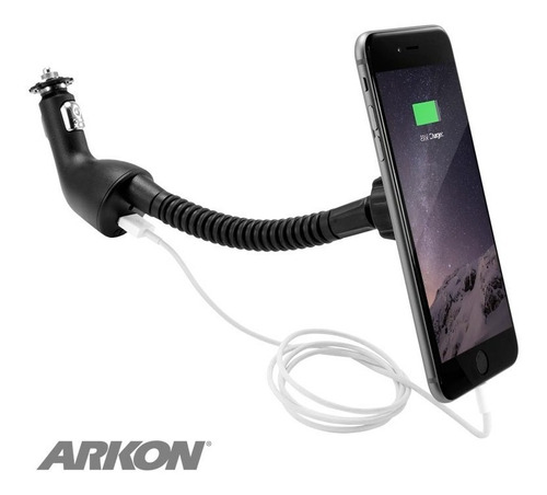 Soporte Arkon Magnetico Cargador Auto P/ Samsung S10 iPhone