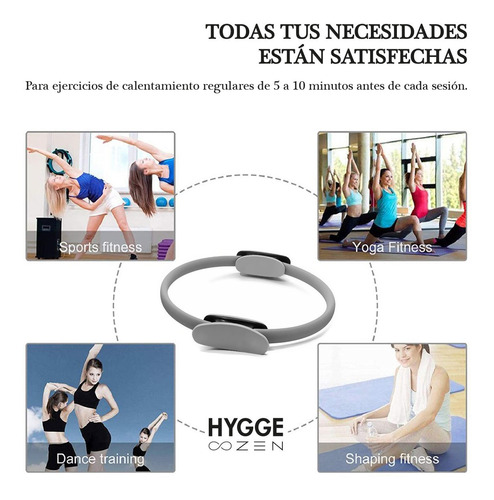 Imagen 6 de 10 de Aro Anillo Flexible Yoga Flex Ring Pilates Fitness Gimnasia