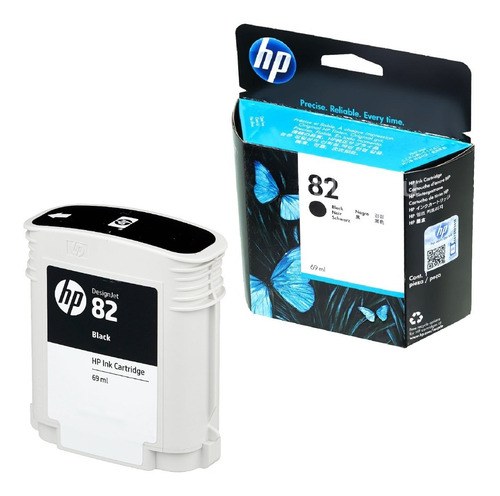 Imagen 6 de 8 de Cartucho Hp 82 Negro Original Ch565a Designjet Hp 510 111