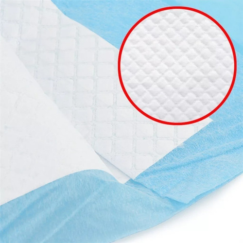 Imagen 2 de 2 de 50 Protectores De Cama Sabanilla. Muy Absorbentes 60x45 Cm