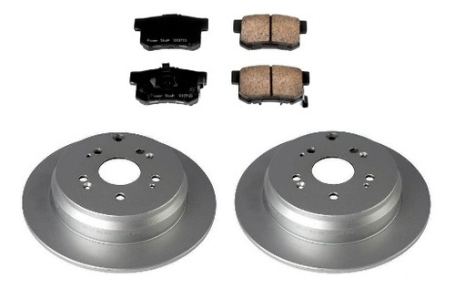 Kit Discos Y Pastillas De Freno Honda Cr-v  2.4 06/-