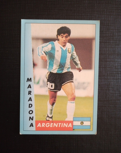 Card Diego Maradona Copa Do Mundo 1994 Multi Editora Cd06